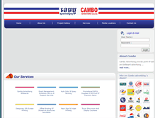 Tablet Screenshot of camboadvertising.com